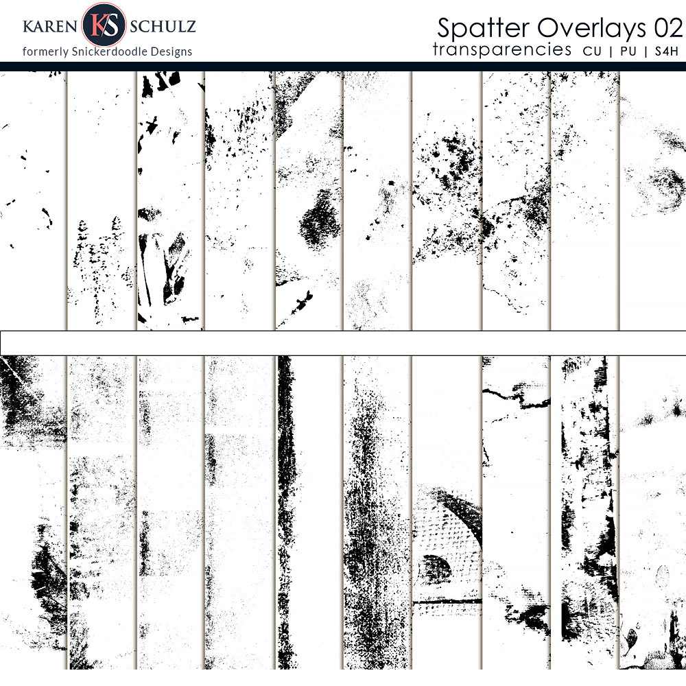 Spatter Overlays02 Spatter Overlays02