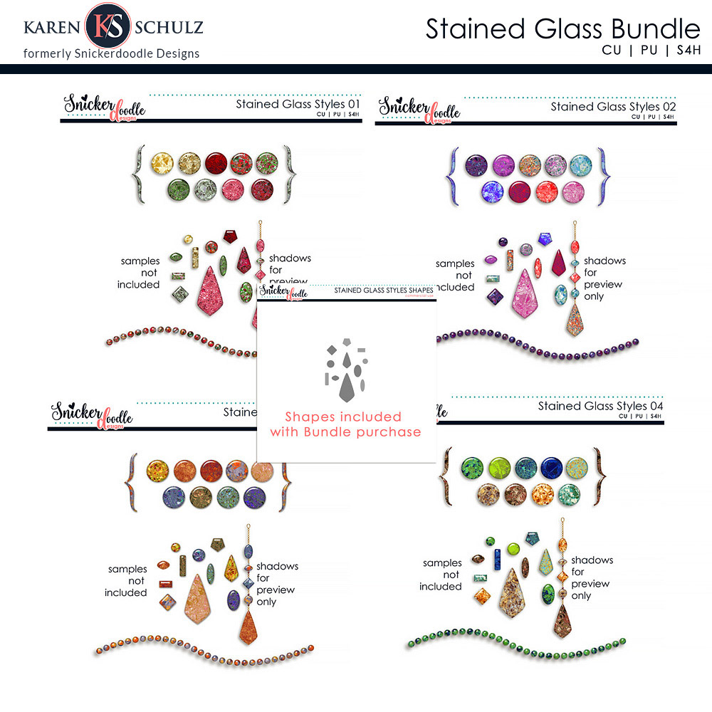 Stained Glass Styles Bundle