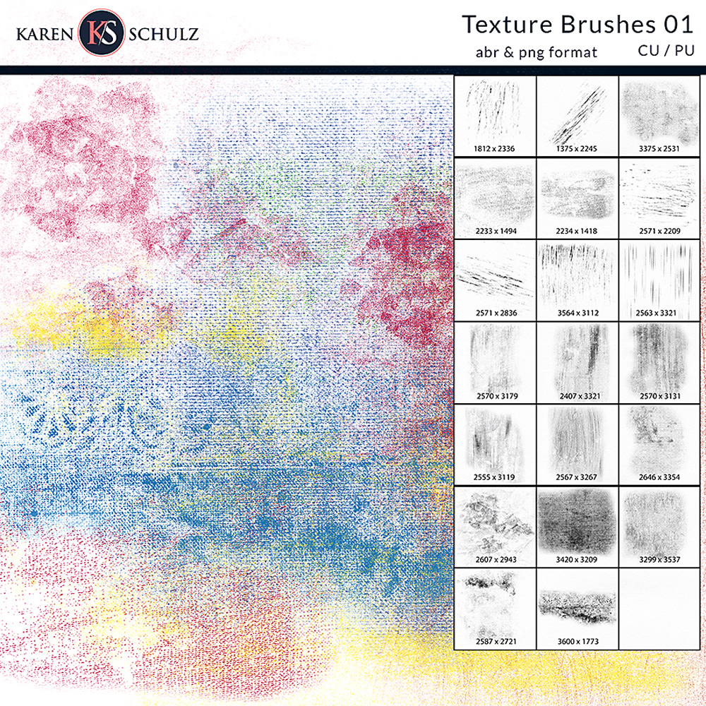 Texture Brushes 01