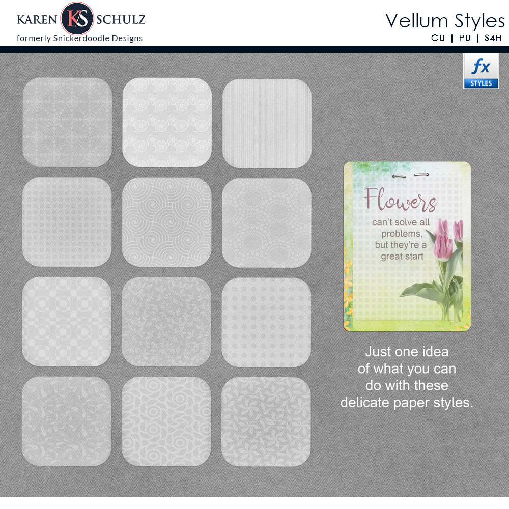 Vellum Styles Vellum Styles