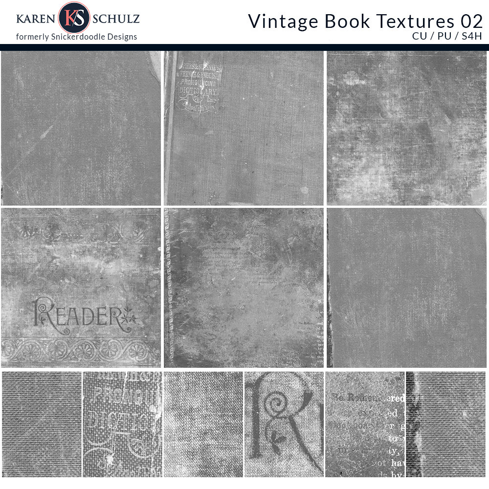 Vintage Book Textures 02