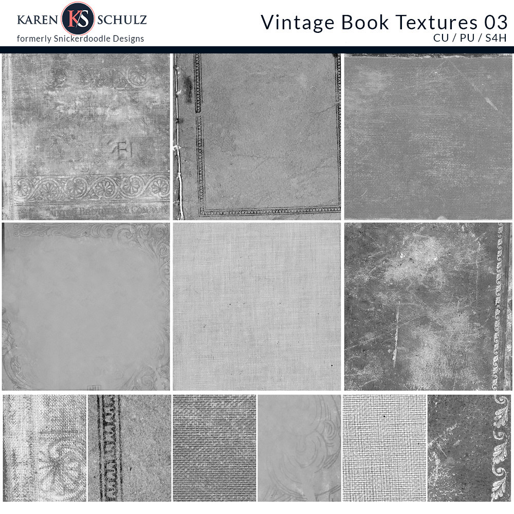 Vintage Book Textures 03