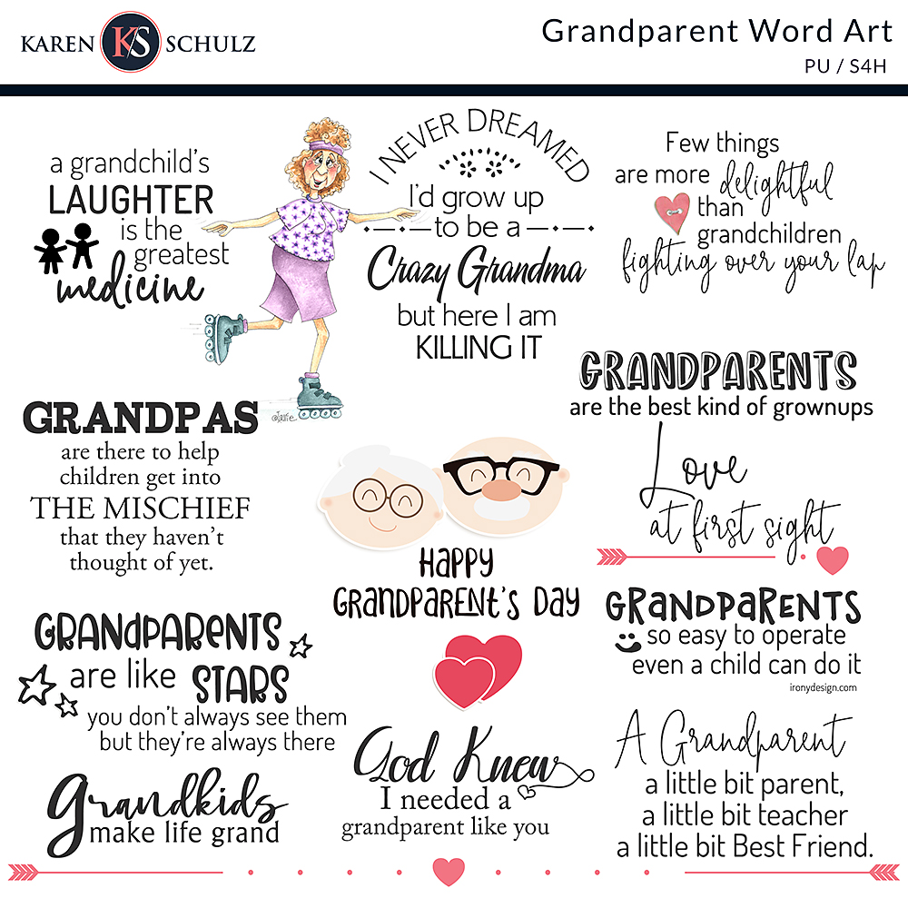 Grandparent Word Art