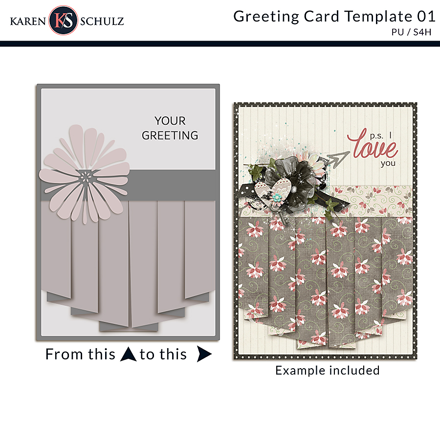 Greeting Card Template 01