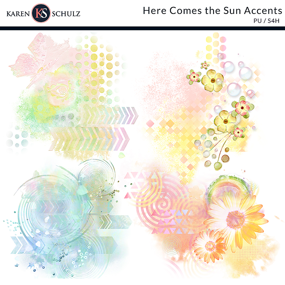 Here Comes the Sun Accents