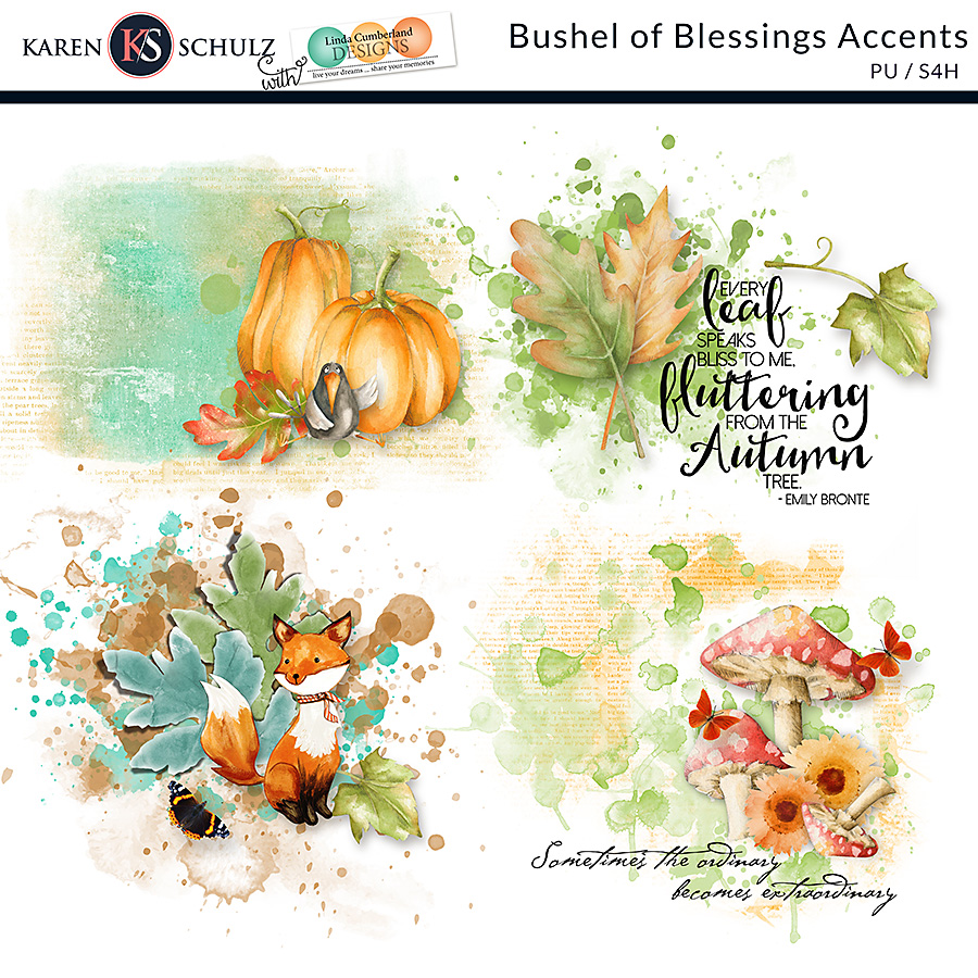 Bushel of Blessings Accents