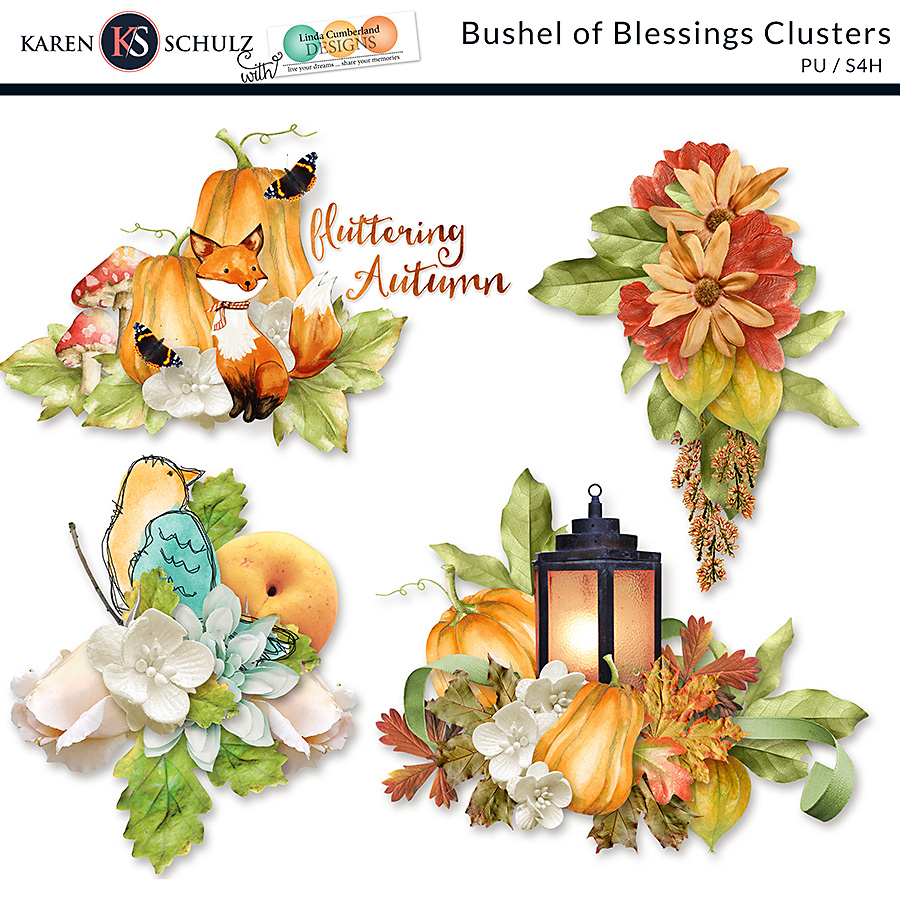 Bushel of Blessings Clusters