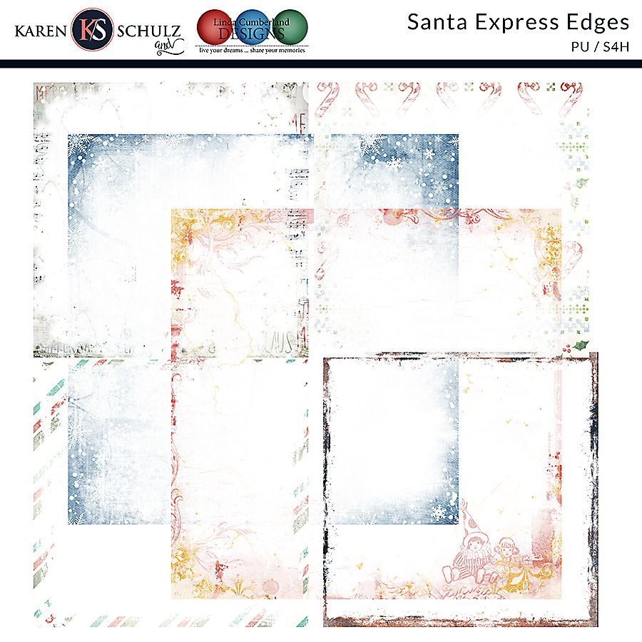 Santa Express Edges 