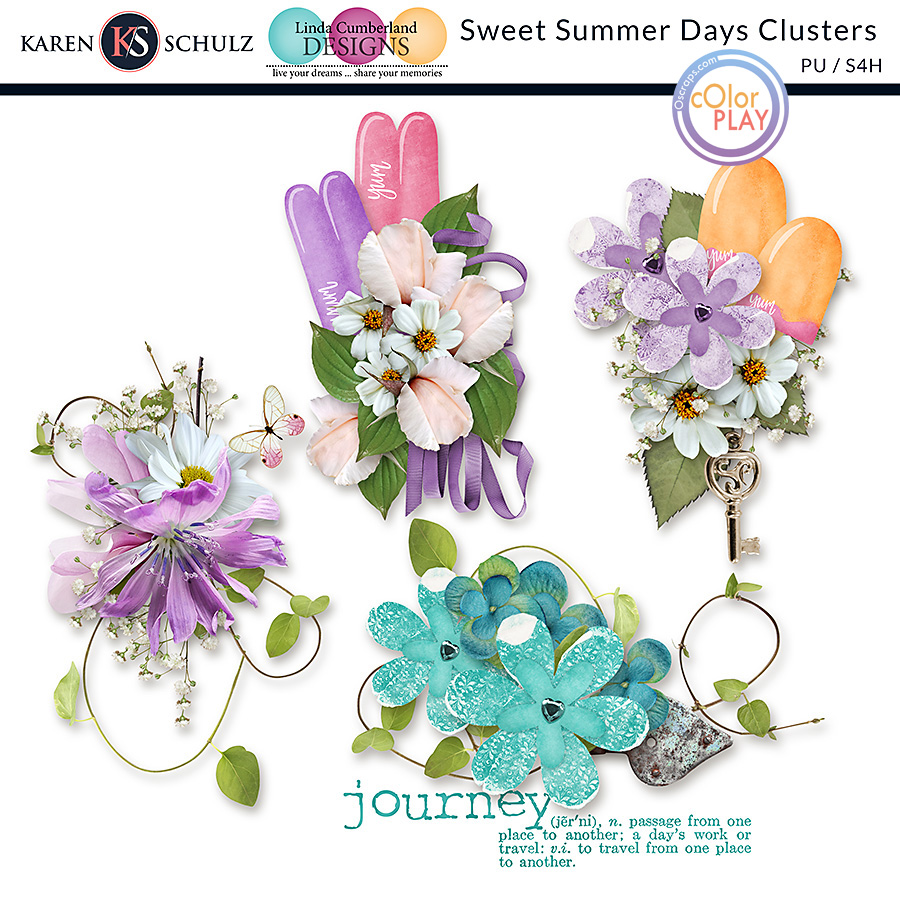 Sweet Summer Days Clusters