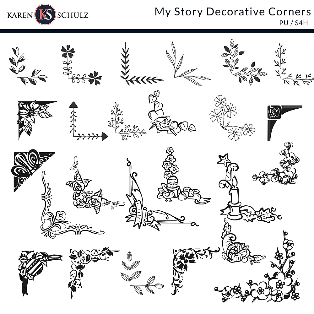 My Story Decorative Corners