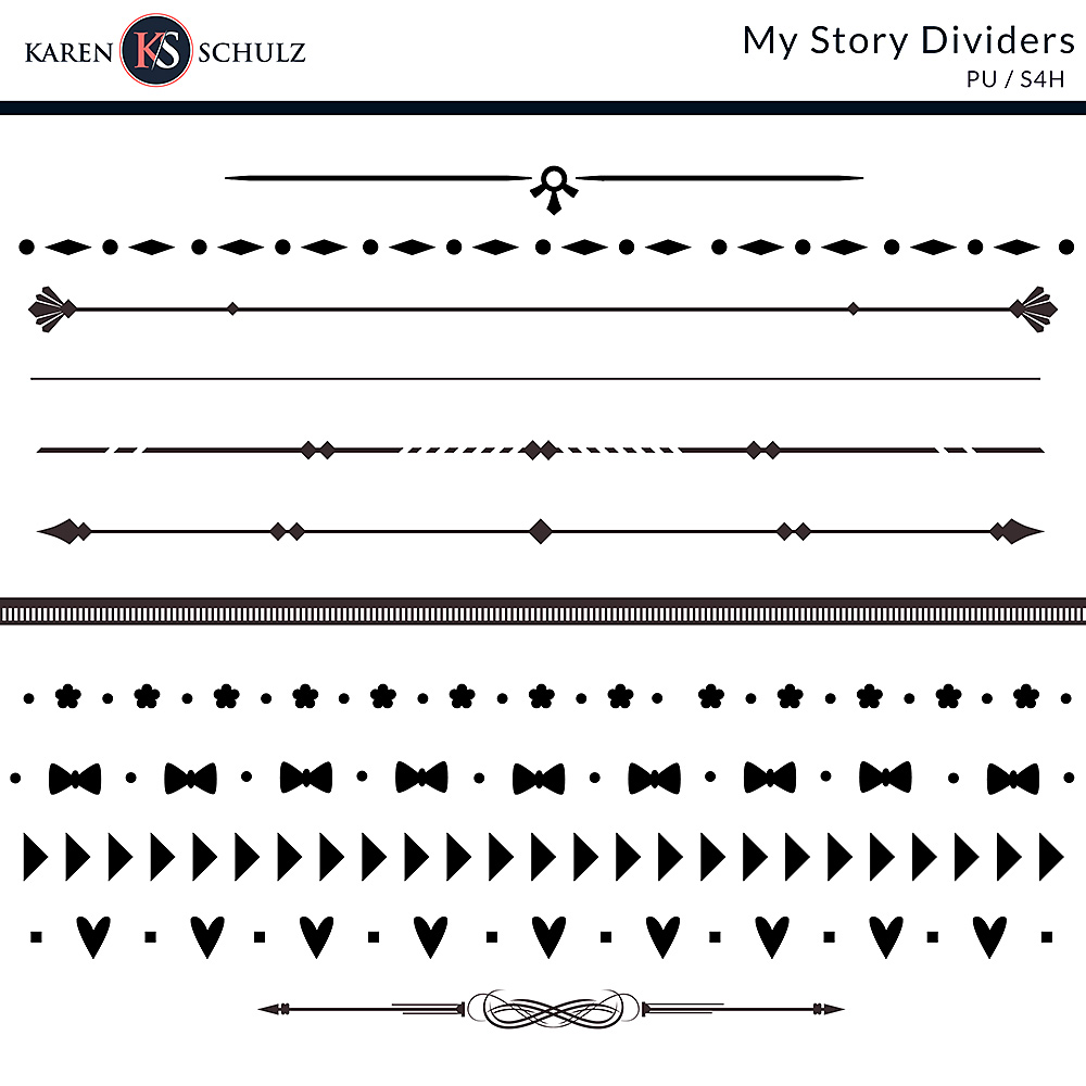 My Story Dividers