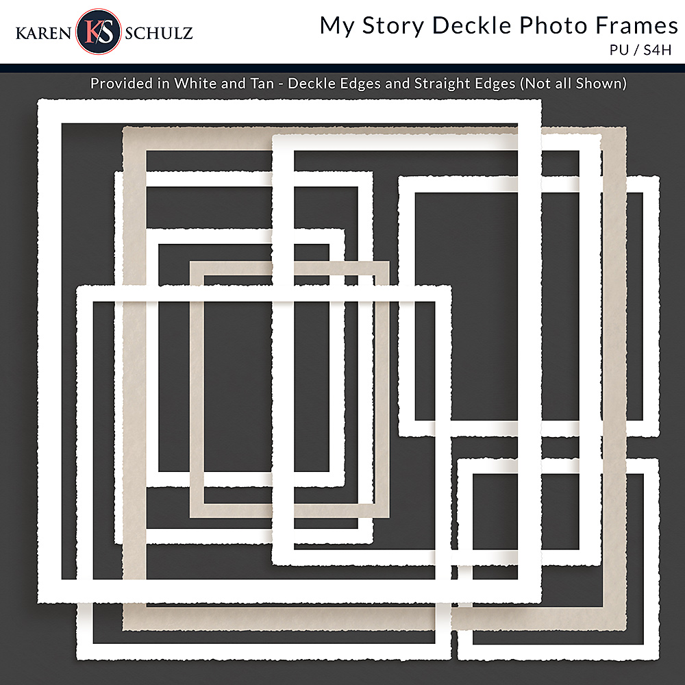 My Story Deckle Frames