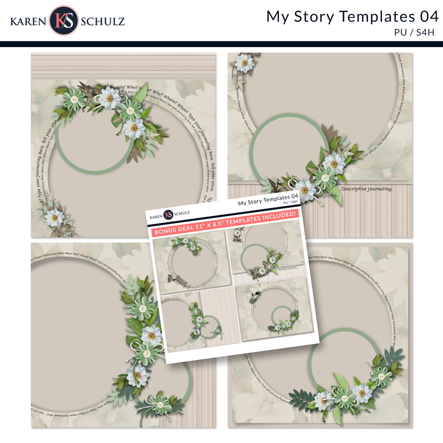 My Story Templates 04