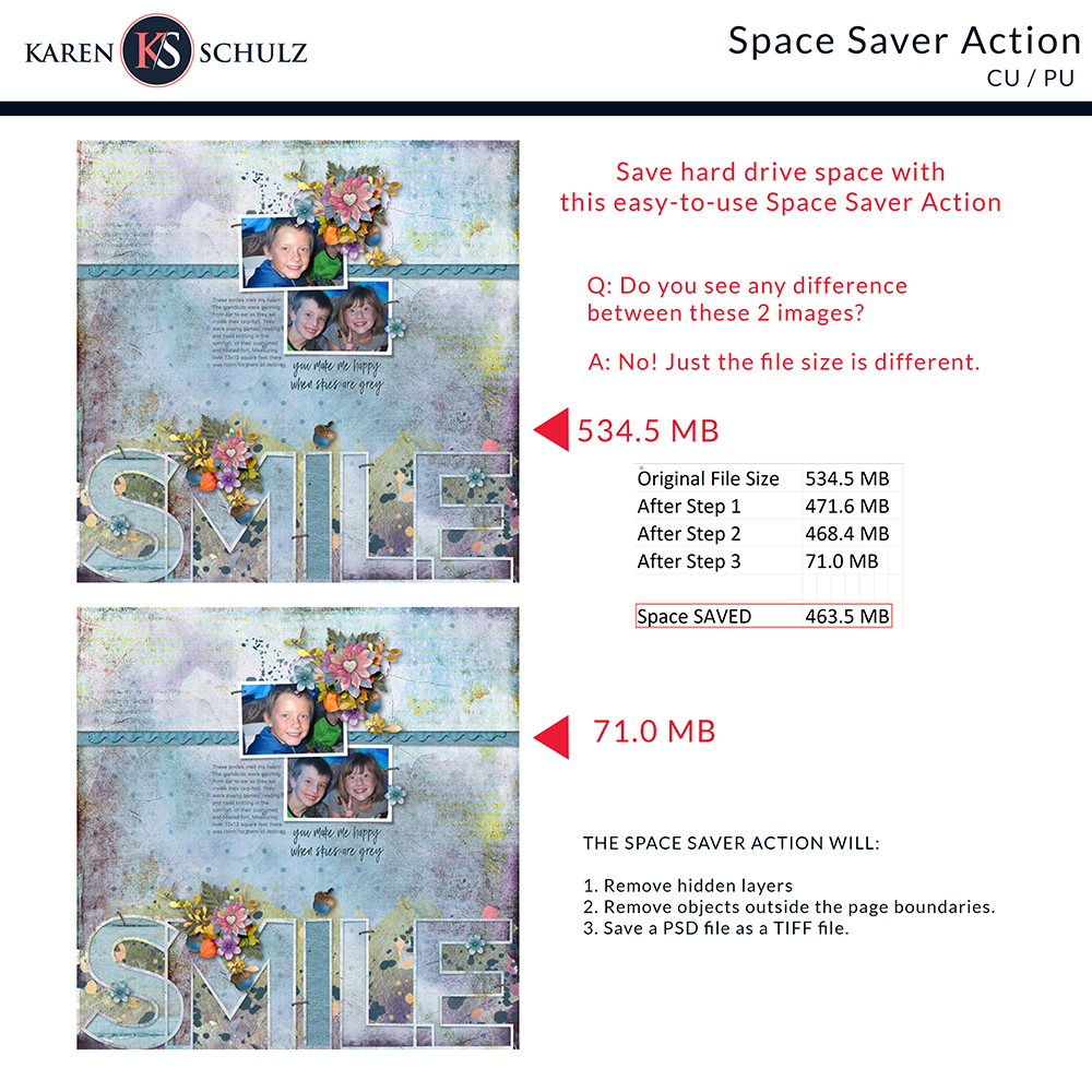 Space Saver Action Space Saver Action