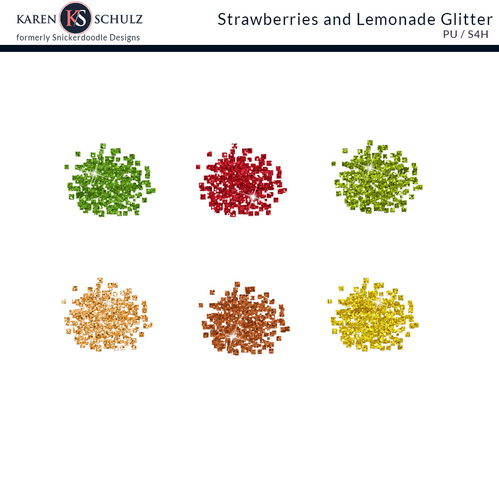 Strawberry Lemonade Glitter
