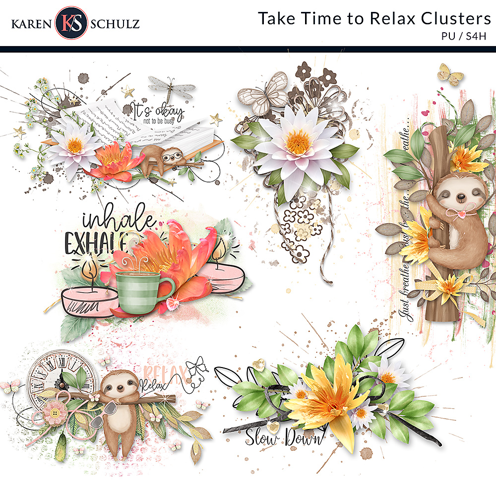 Take Time to Relax Clusters