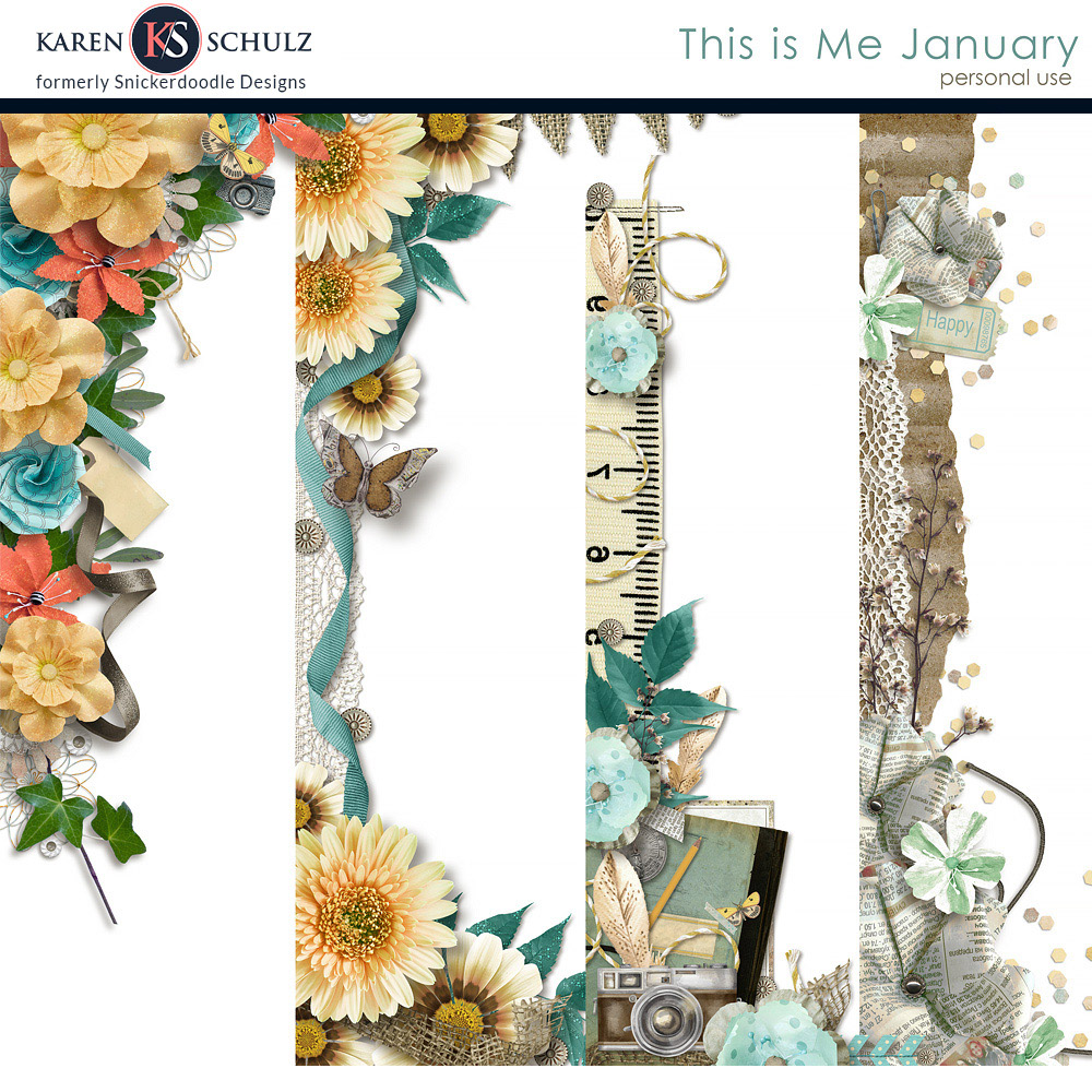 This is Me January Borders