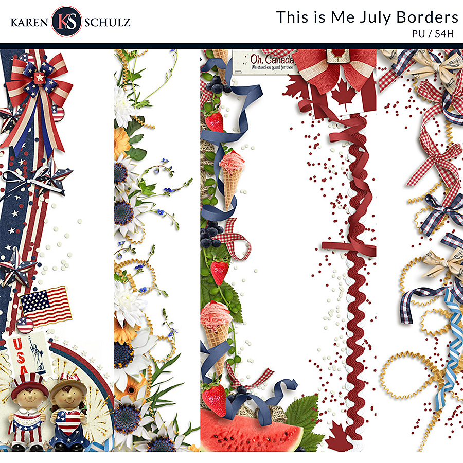 This is Me July Borders
