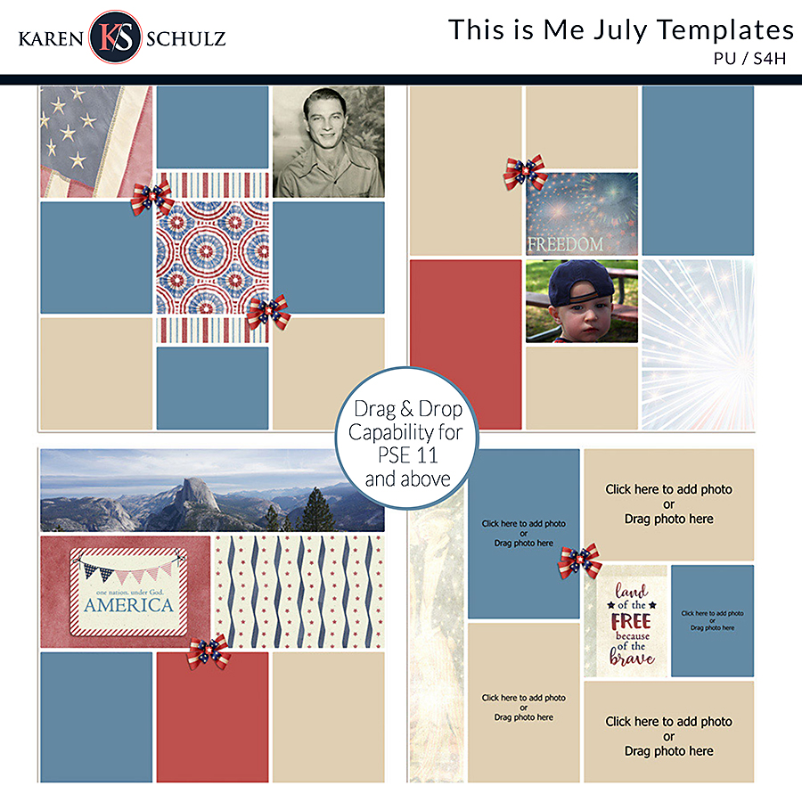 This is Me July Templates