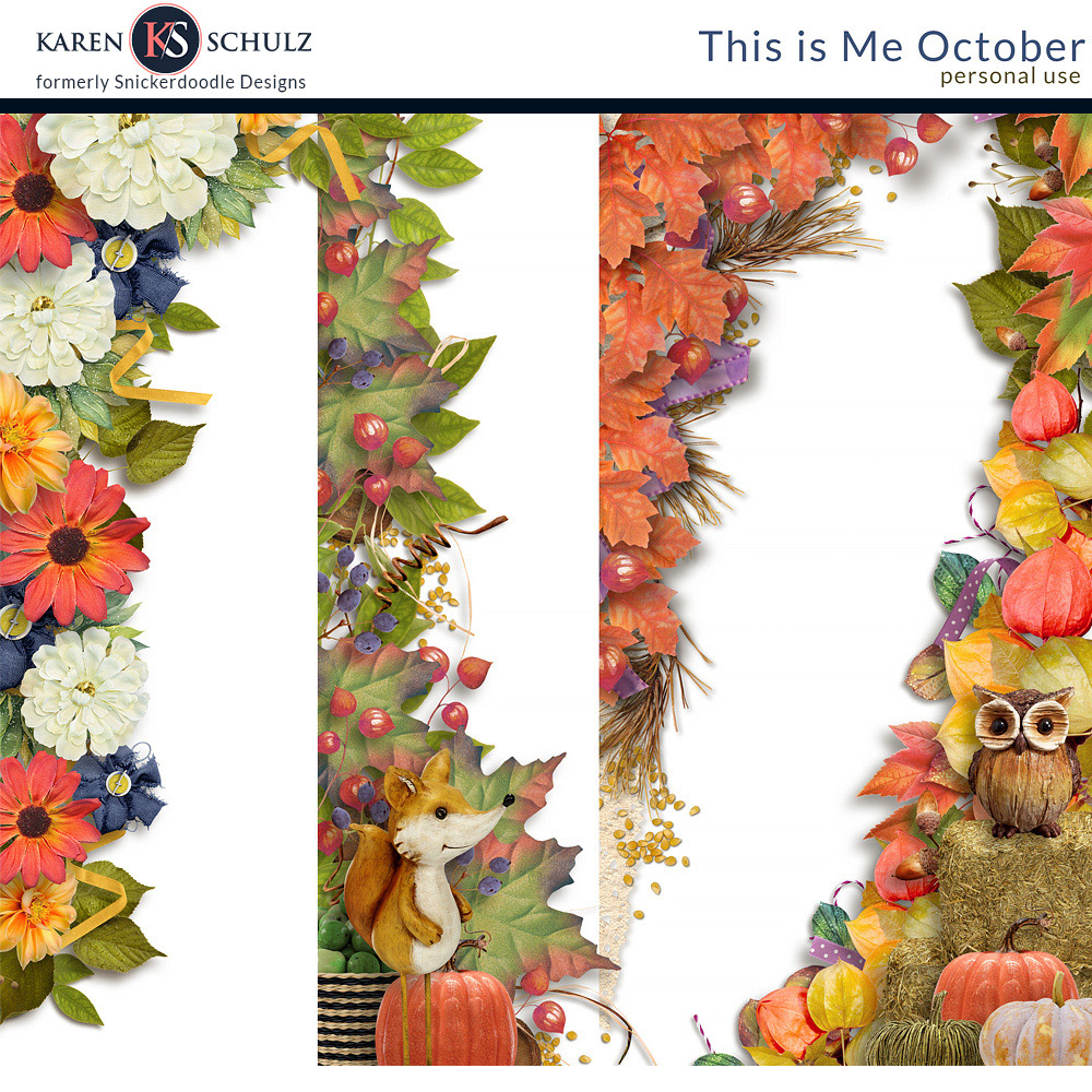 This is Me October Borders