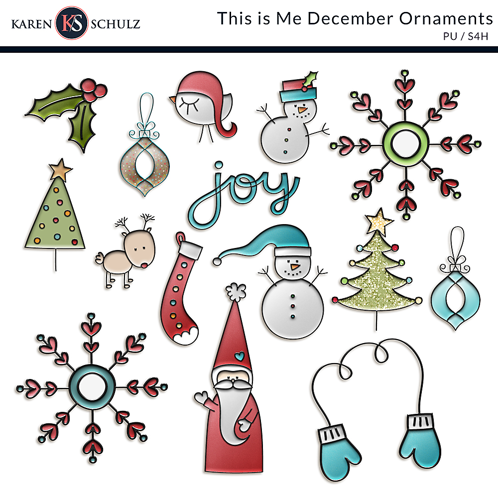 This is Me December Ornaments