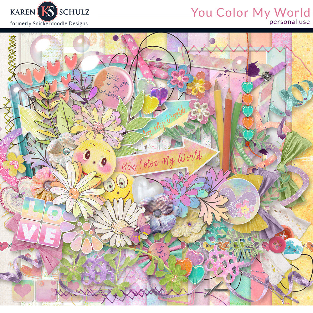 You Color My World Kit