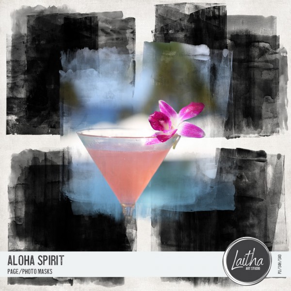 Aloha Spirit - Page/Photo Masks