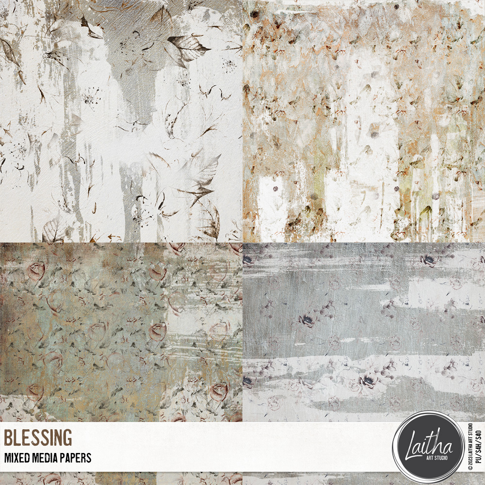 Blessing - Mixed Media Papers