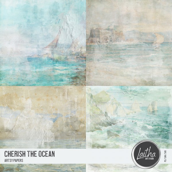 Cherish The Ocean - Artsy Papers