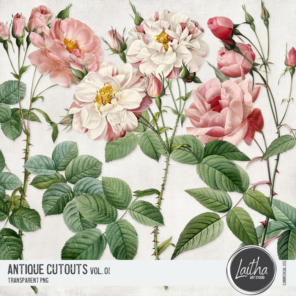 Antique Cutouts Vol. 01