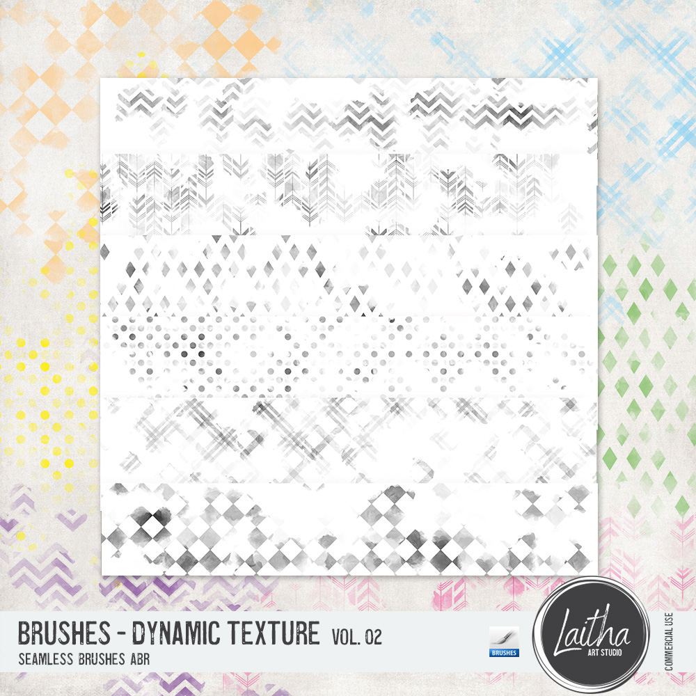 Dynamic Texture Brushes Vol. 02