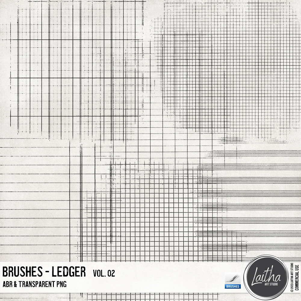 Ledger Brushes & Stamps Vol. 02