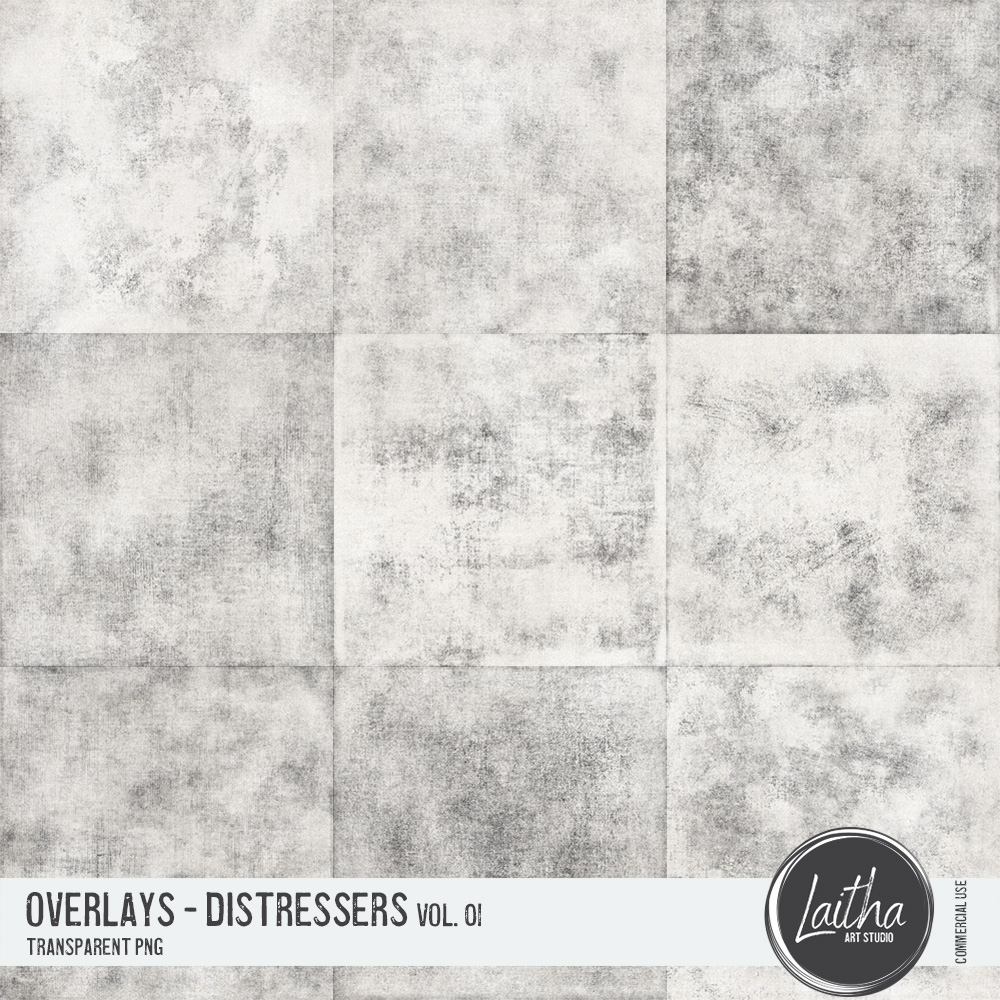 Distressers Overlays Vol. 01