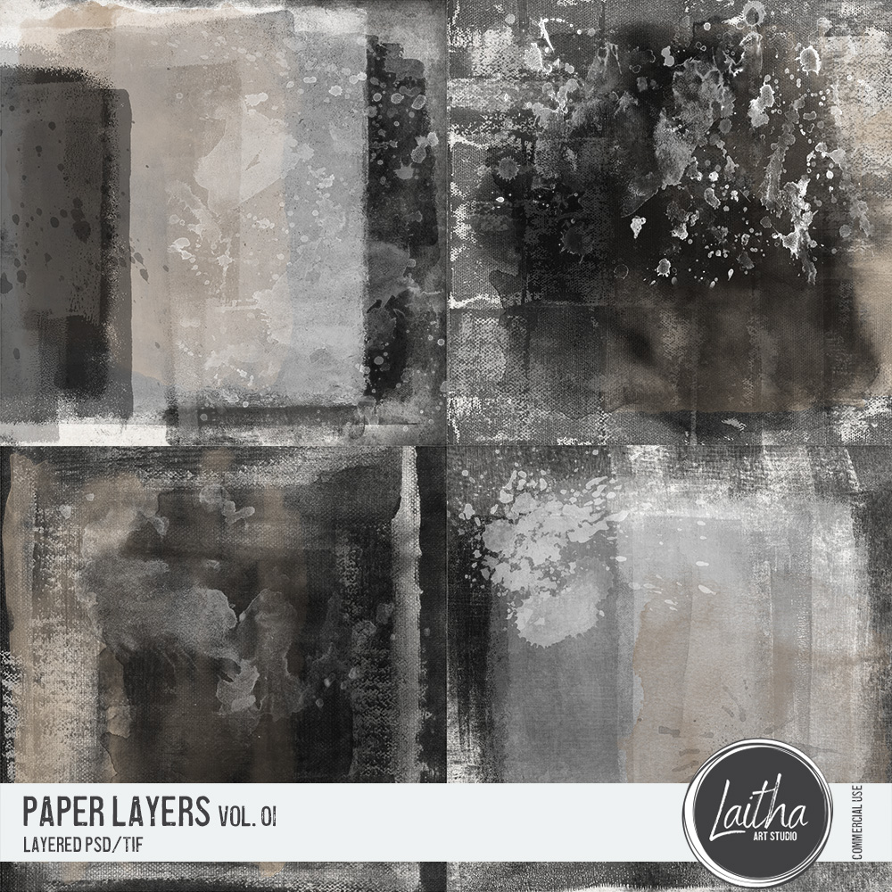 Paper Layers Templates Vol. 01