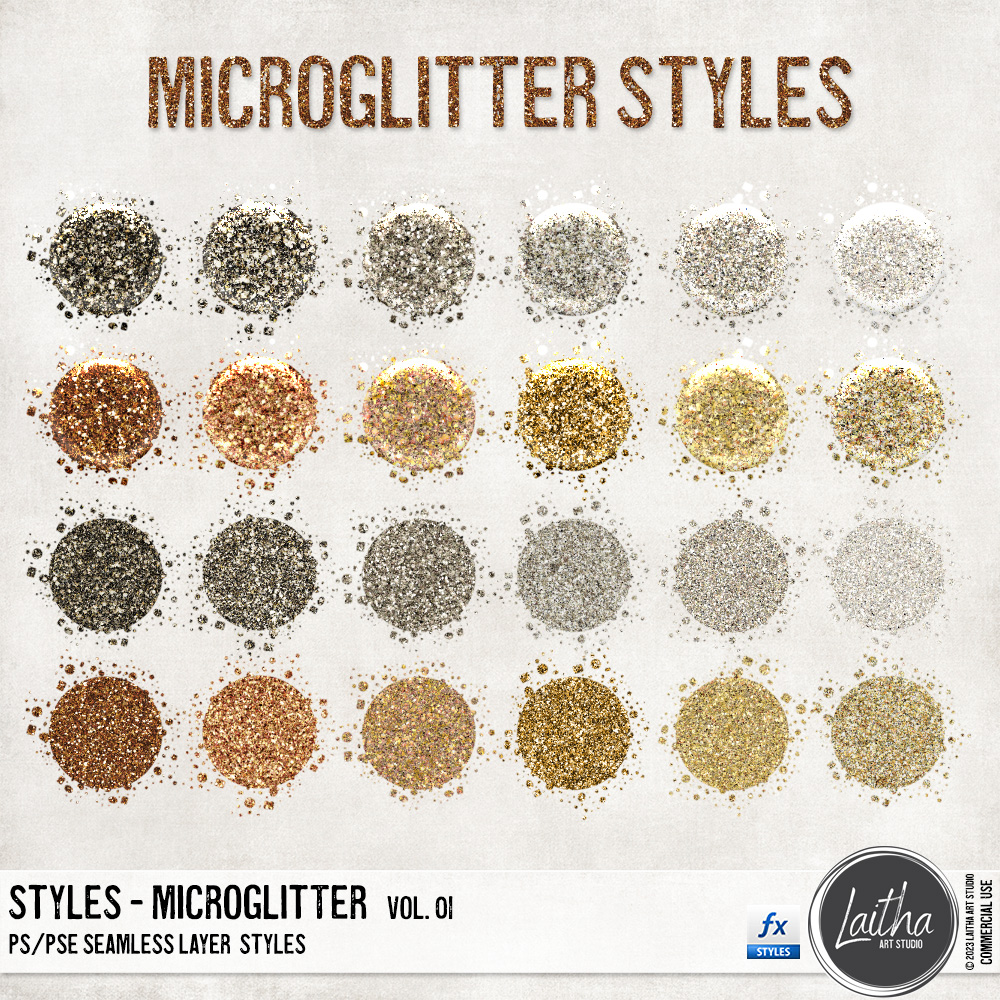 Microglitter Styles Vol. 01