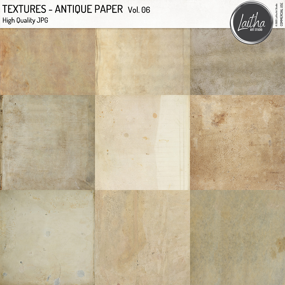 Antique Paper Textures Vol. 06