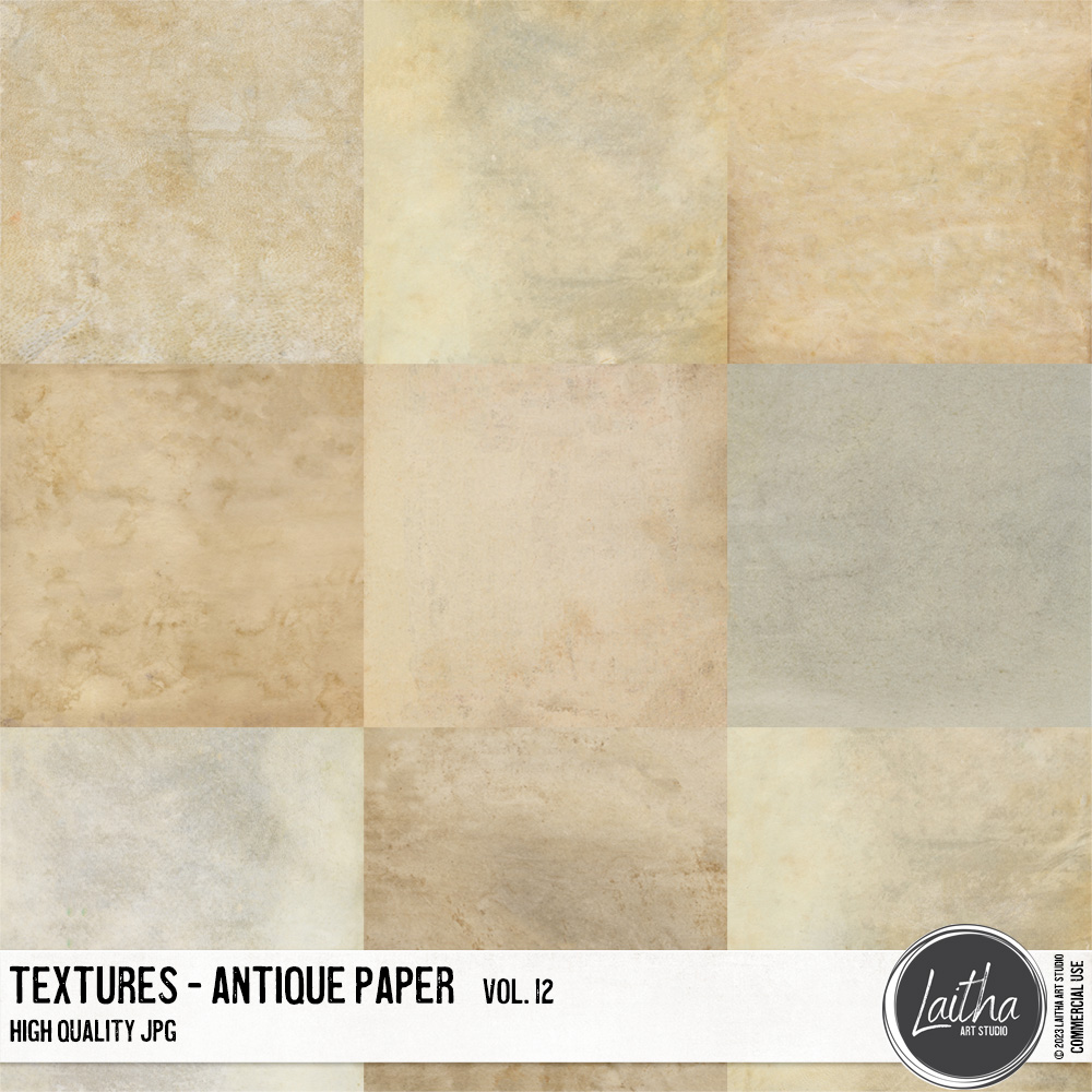 Antique Paper Textures Vol. 12