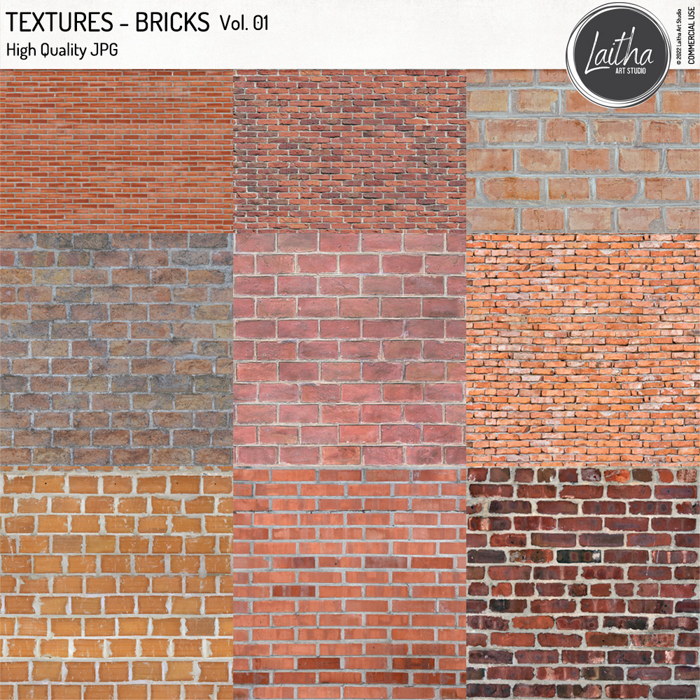 Brick Textures Vol. 01