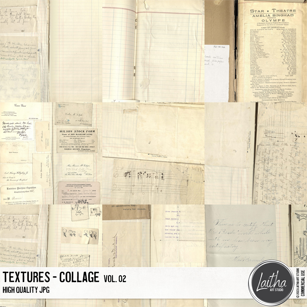 Collage Textures Vol. 02