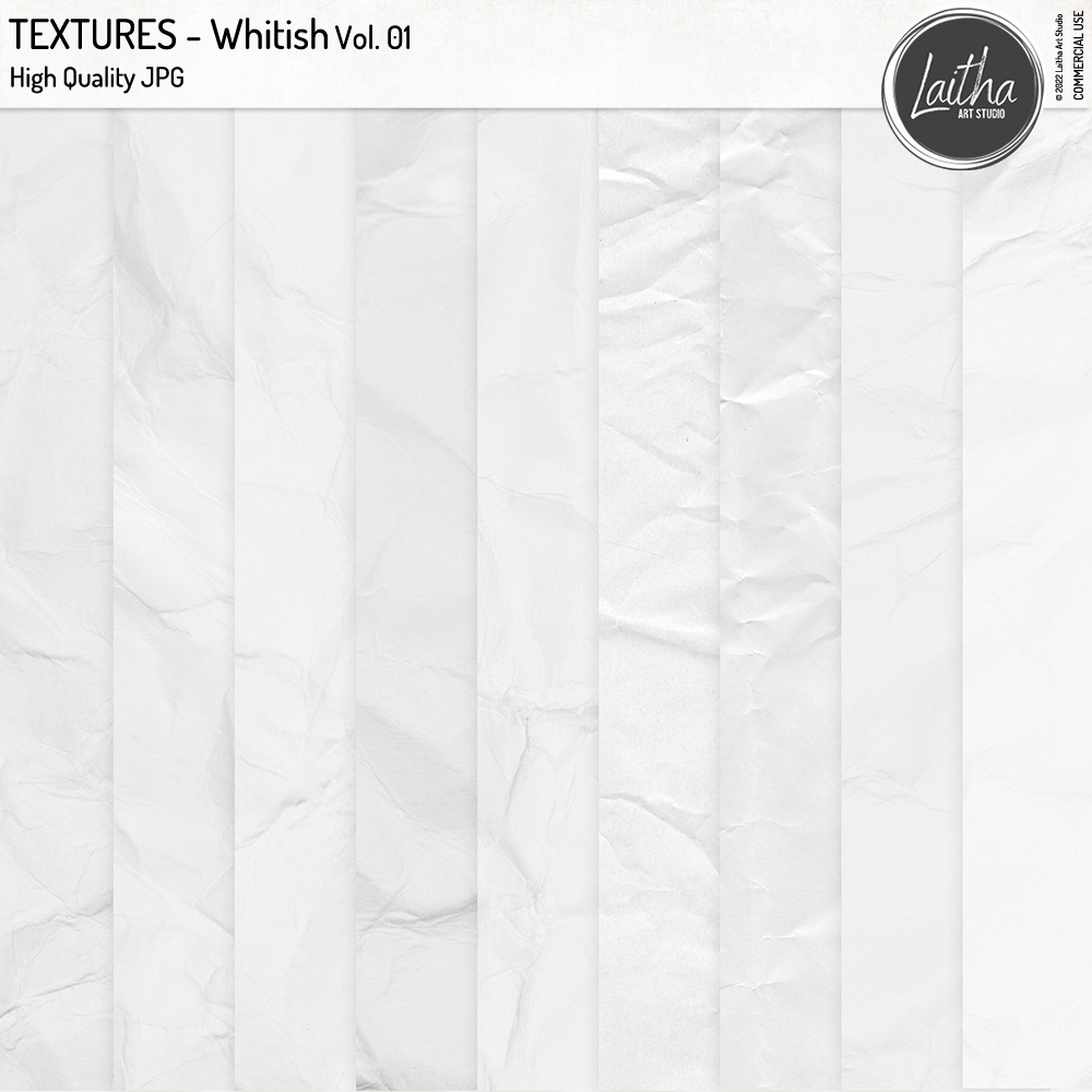 Whitish Textures Vol. 01