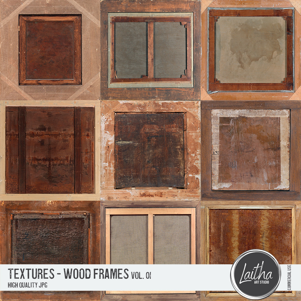 Wood Frames Textures Vol. 01