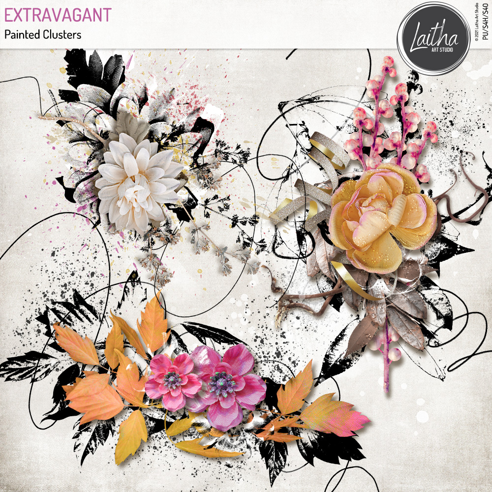 Extravagant - Painted Clusters