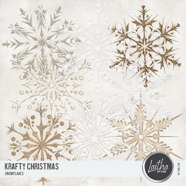 Krafty Christmas - Snowflakes