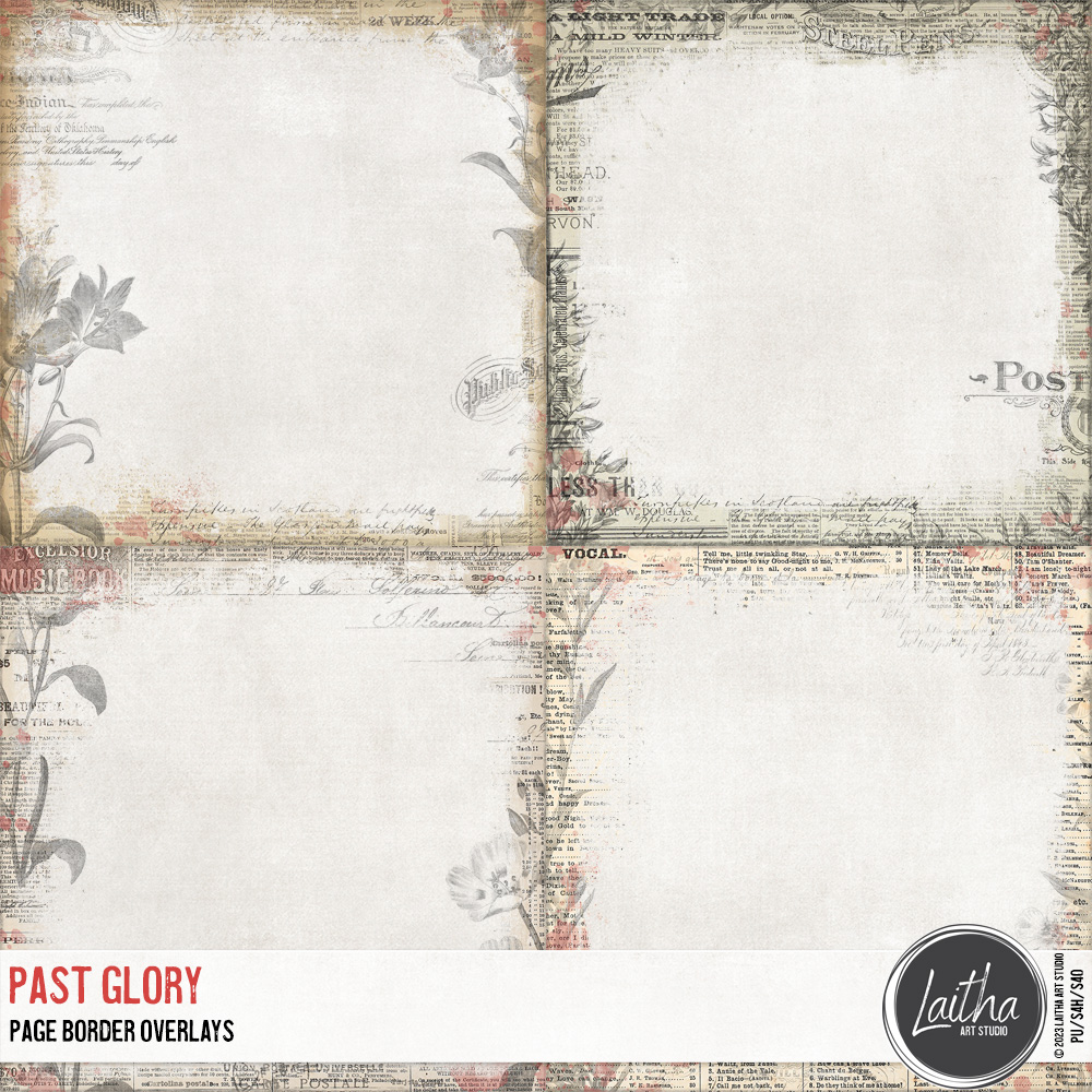 Past Glory - Page Overlays