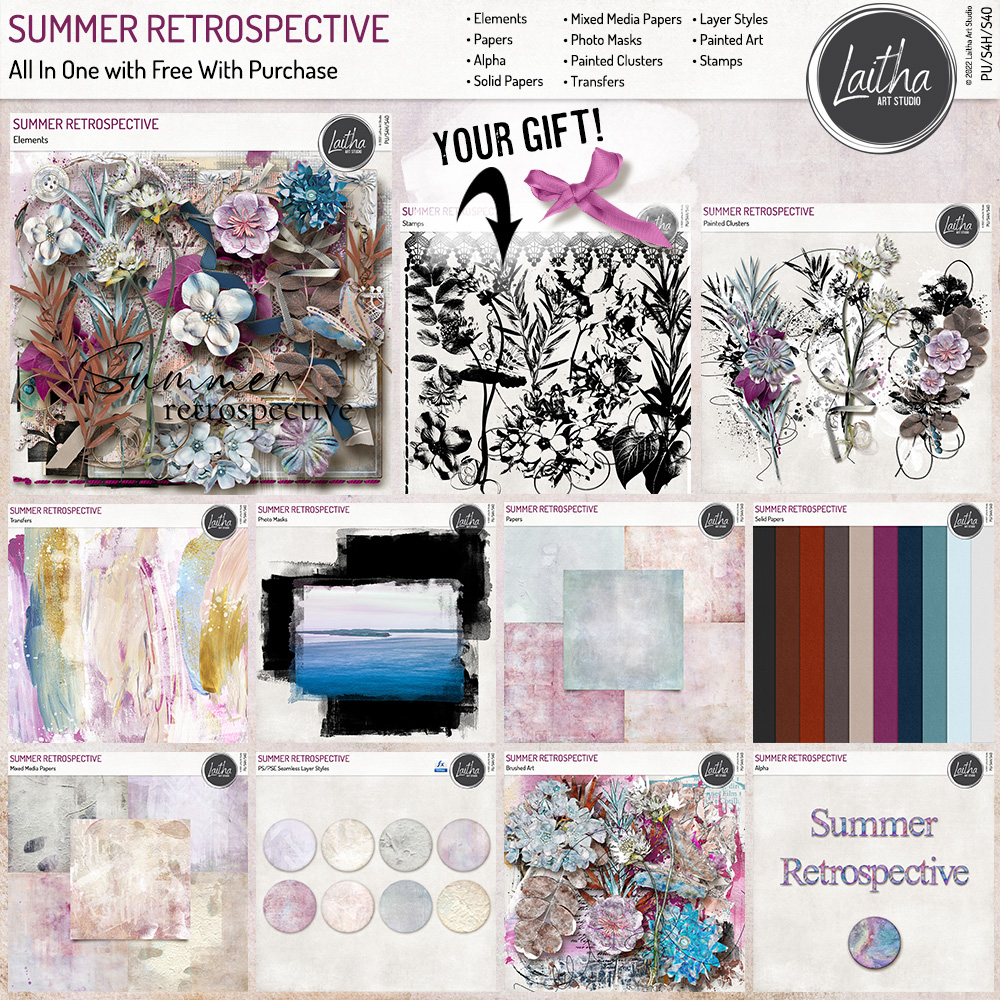 Summer Retrospective - All In One with Free With Purchase