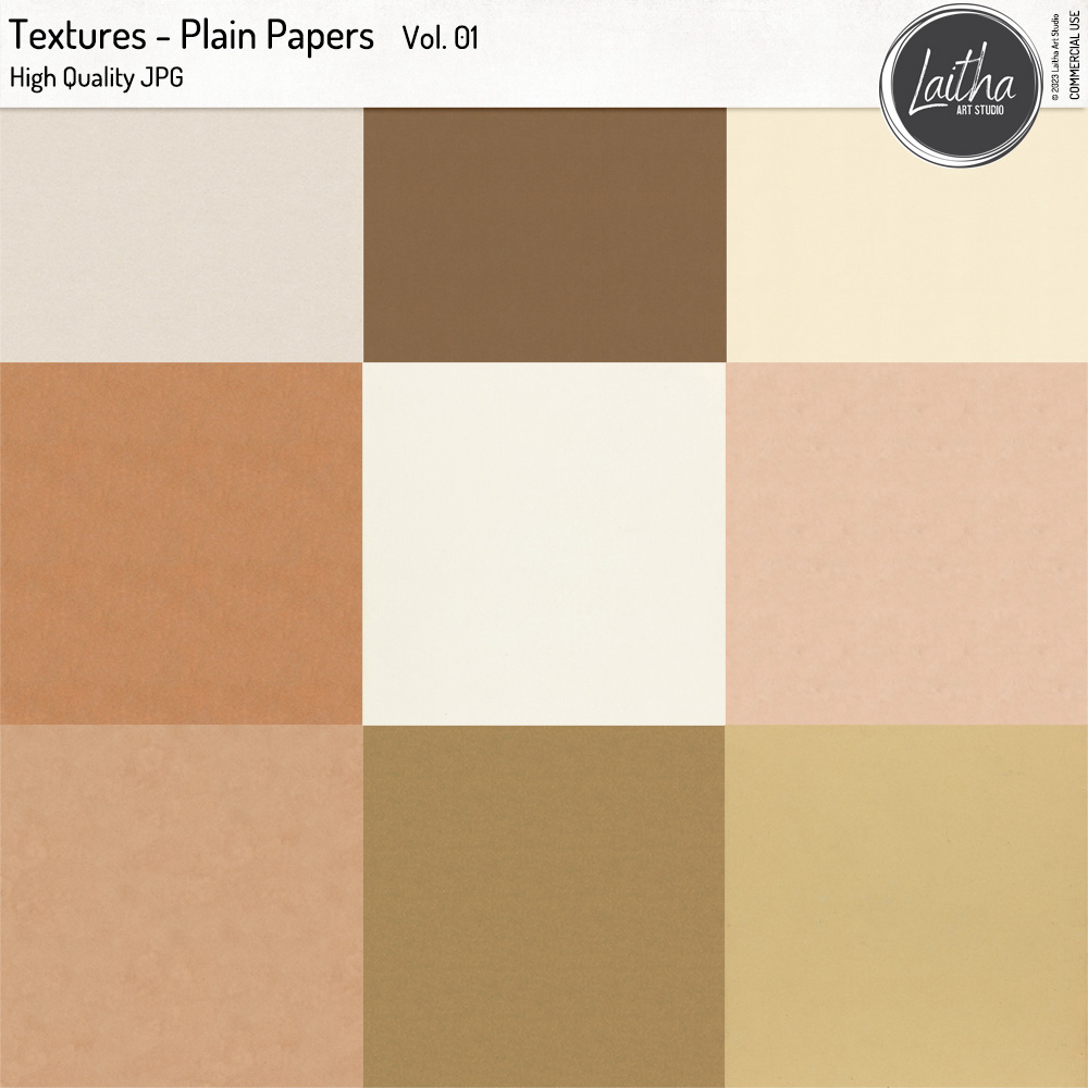 Plain Paper Textures Vol. 01