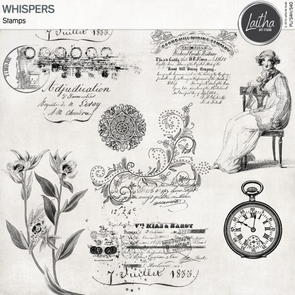 Whispers - Stamps