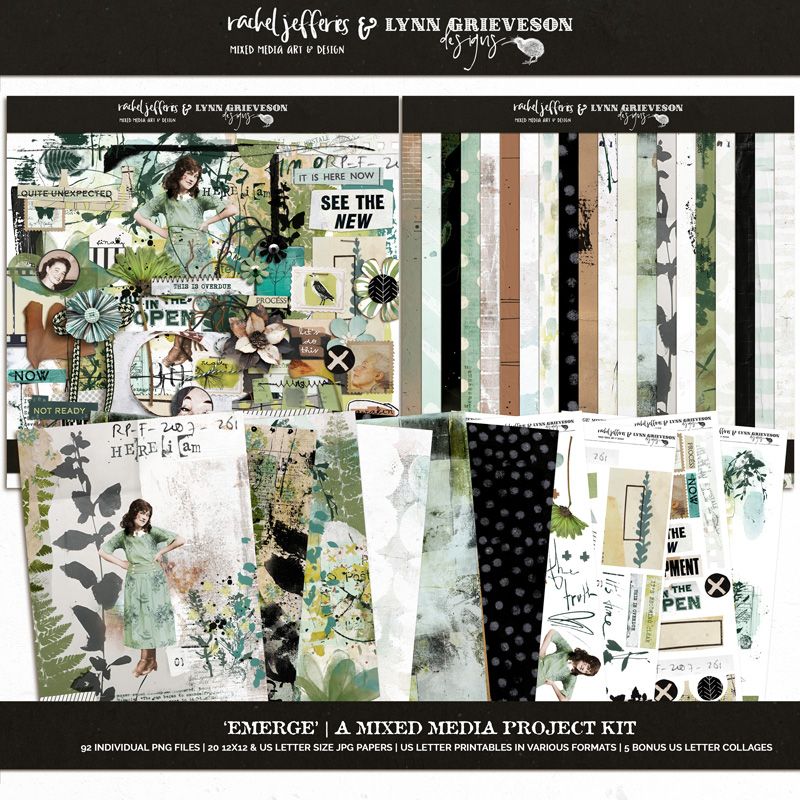 Emerge Mixed Media Project Kit