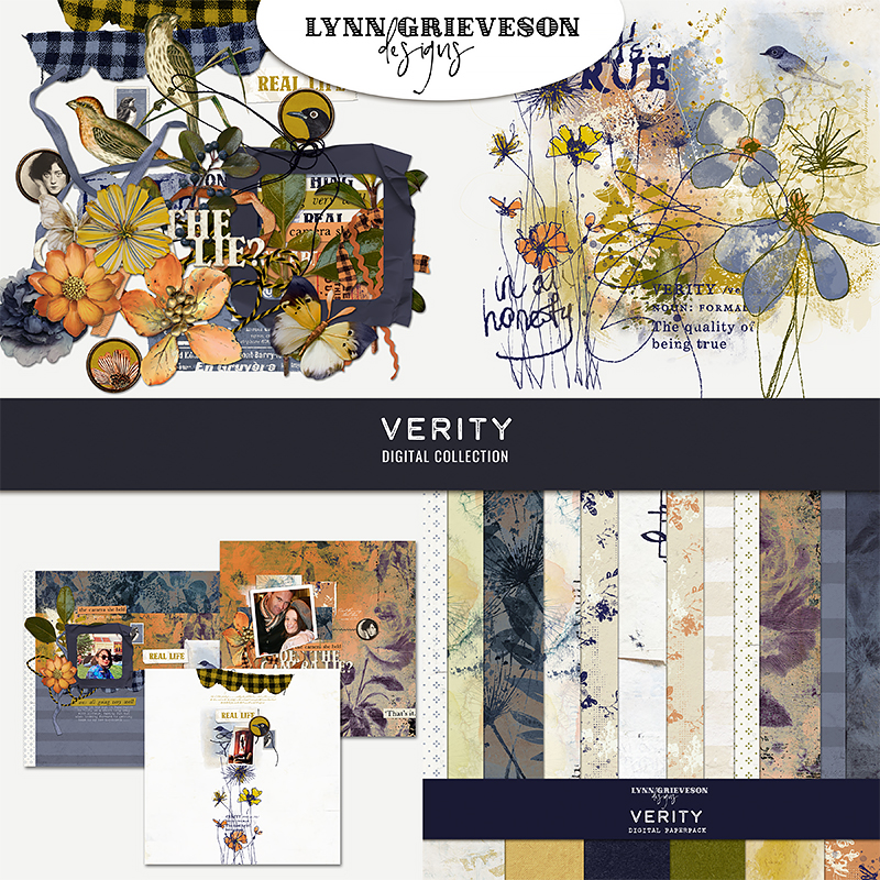 Verity Digital Scrapbooking Collection by Lynn Grieveson