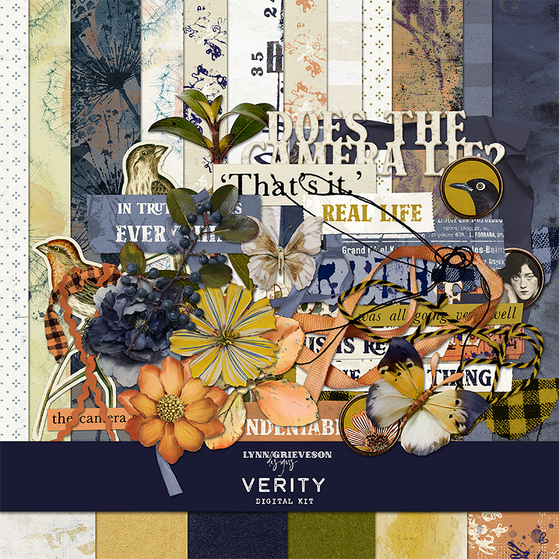 Verity Digital Scrapbooking Kit by Lynn Grieveson